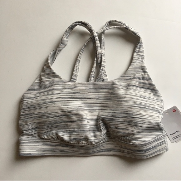 lululemon athletica Other - Lululemon space dye gray energy sports bra 4